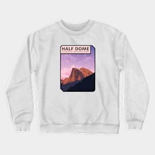 Half Dome - Yosemite National Park Crewneck Sweatshirt